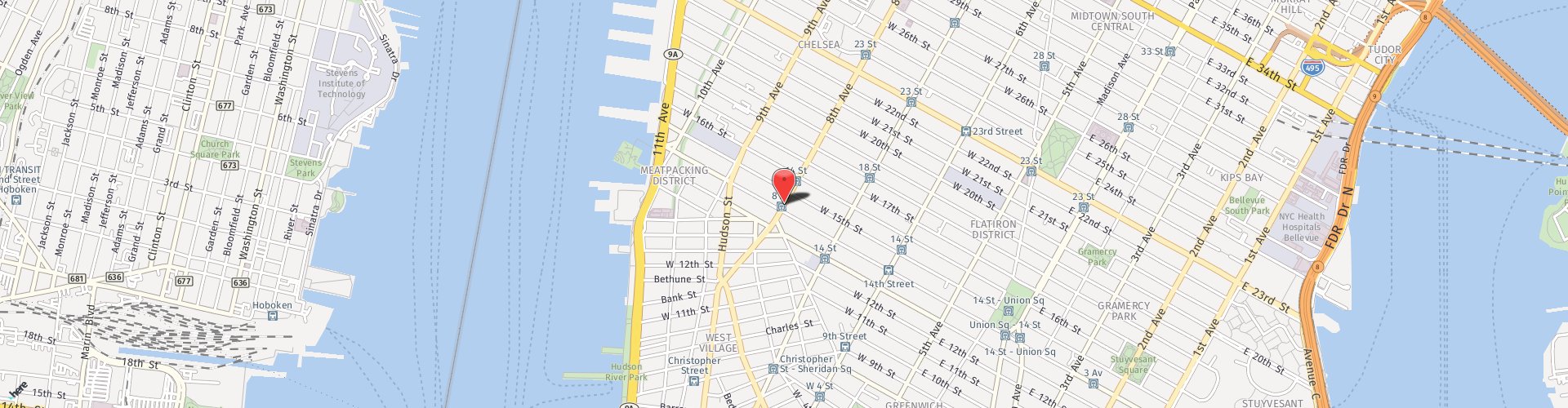 Location Map: 80 8th Avenue New York, NY 10011